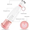 Portable Bottle Juicer Blender 350ML USB Rechargeable Personal Smoothie Maker with 4 Stainless Steel Blades | Fruit Juice Mixer Bottle for Milkshake Protein Shake Travel Gym Home