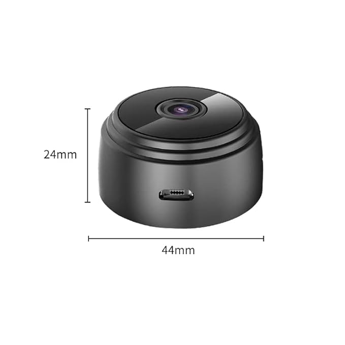 WiFi Spy Camera Hidden for Home Outdoor High HD Focus Spy Magnet Mini Live Stream Night Vision IP Wireless 1080P Audio Video Hidden Indoor Nanny Camera for Home Offices Security
