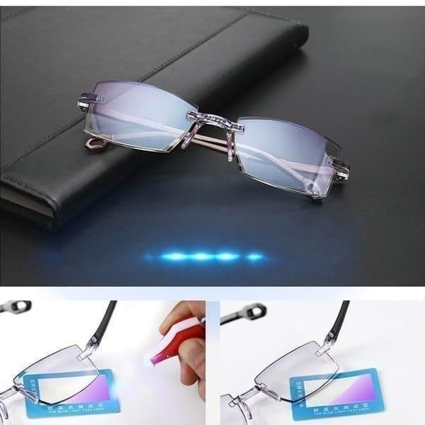 Combo Pack of 2 Reading Glasses for Men & Women | Lightweight Power Eyeglasses (Single Vision) | Available in +1.00 to +3.00 | All Day Comfort